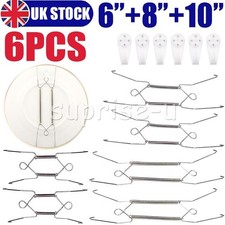 6PCS Wire Plate Hangers White
