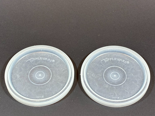 Pair vintage tupperware beaker - pair,