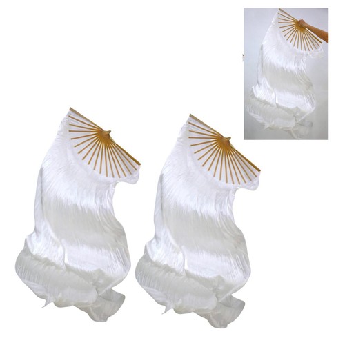 Pair belly dance silk - belly, fan