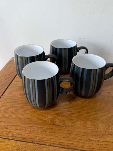 Denby pottery jet - jet, mug