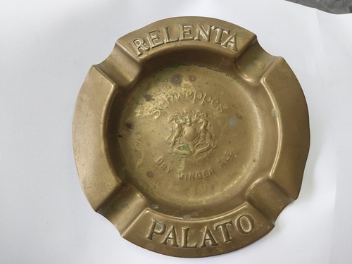 Vintage brass schweppes - ,