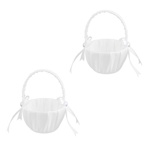Pcs chic flower girl basket - 2,