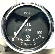 Smiths 2" 52mm Oil Pressure