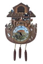 Judy Collins Noahs Ark Cuckoo Clock Limited Edition Bradford Exchange RARE #0271