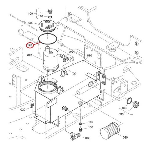 0481111300 hydraulic oil tank - 0481111300,