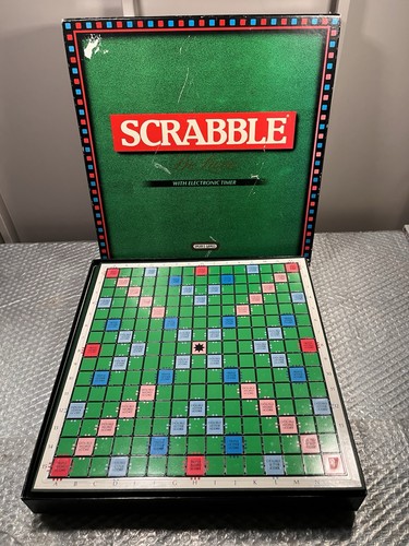 Scrabble deluxe edition 1988 - deluxe,