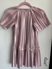 Girls Marks And Spencer’s Dress Age 5-6 Years Pink Summer Holidays Weddings Cute