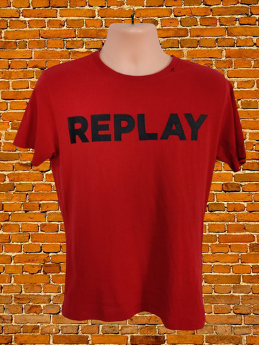 Replay red shirt - replay, medium