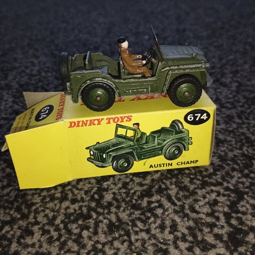 Dinky 674 original austin - dinky,