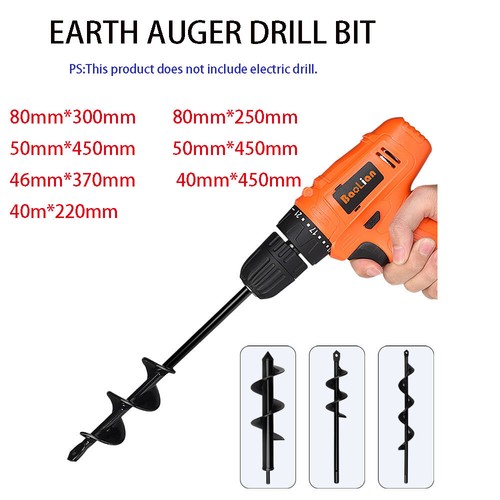 Types earth auger drill bit - 7,