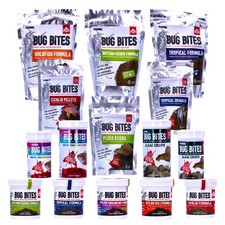Fluval Bug Bites Aquarium Fish Food Granules Flakes Tropical Cichlid Goldfish