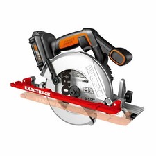 WORX WX530L ExacTrack 20V PowerShare 6-1/2" Cordless Circular Saw