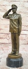 Bronze Saluting Soldier Statue