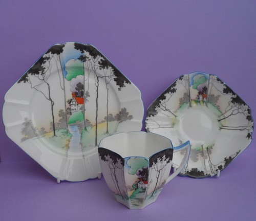 Shelley art deco - art,