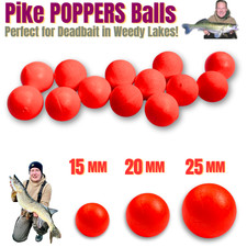 Pike Poppers Pop Up for Pike Deadbait Fishing - Pop Up Deadbait  UK POSTAGE