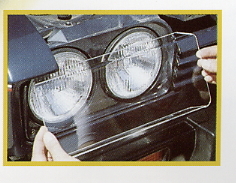 Clear protective headlamp - protective,