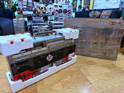 Sharp 777z boombox boxed - sharp,