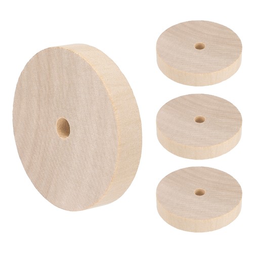 Slab wooden wheels dia - slab, 2"
