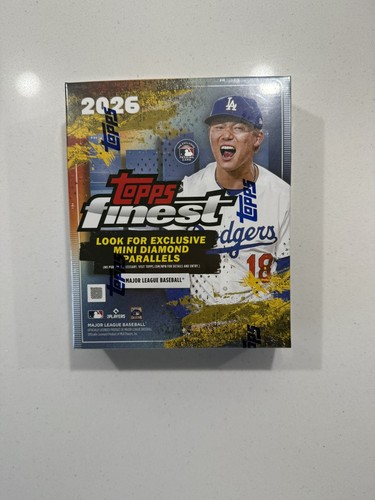 Topps finest 2026 baseball mlb - topps,