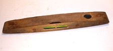 Vintage wooden spirit level -