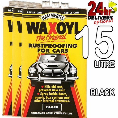 Hammerite 5litre black - hammerite,