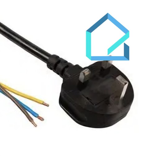 Mains power lead moulded - mains, uk