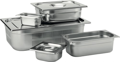 Stainless gastronorm pan bain - stainless,