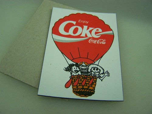 Vintage enjoy coke coca - 'enjoy, cola