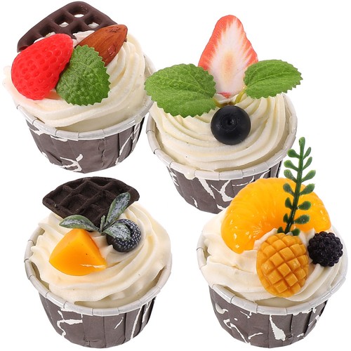 4pcs artificial fake cake - 4pcs,