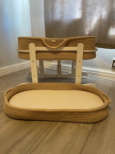 Baby den crochet moses basket - baby,