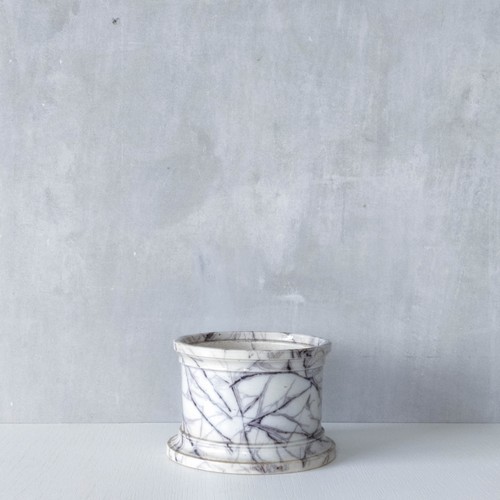 Vintage ceramic faux marble