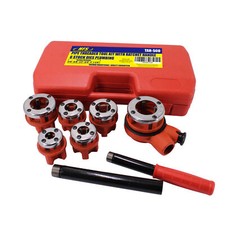 HFS(R) Ratchet Pipe Threader Kit Ratcheting Pipe Threading Tool Set w/ 6 Dies