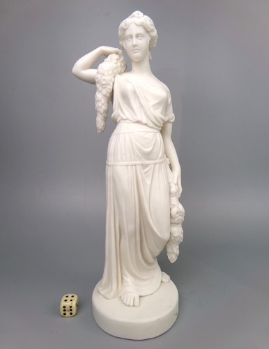 Vintage parian figurine - parian,