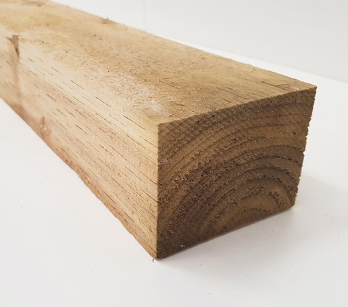 Treated timber sawn post - timber,