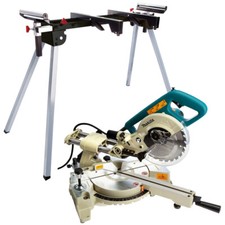 Makita LS0714N 190mm Slide Compound Mitre Saw 110V/1010W With Leg Stand