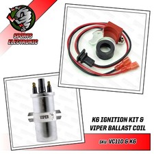 Volvo Penta Marine Engine Electronic Ignition Kit with Viper Dry Ballast Coil