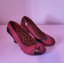 Ruby Shoo Lulu Russet mid heel