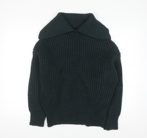 Women green collared - women's,