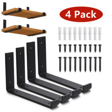Shelf Brackets Rustic Heavy Duty Industrial Scaffold Board Shelf wall Brackets