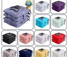 4x Seat Cushions Chair Pads- Square Thick Outdoor Kitchen Dining Booster Cushion