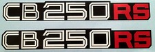 HONDA CB250 CB250RS SIDE PANEL DECALS