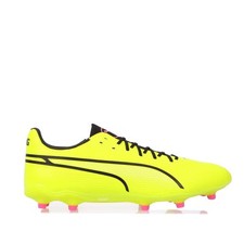 Men's Puma King Pro FG/AG Football Boots in Green