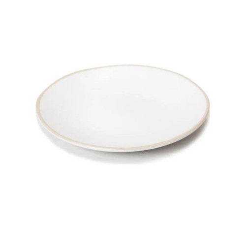 Bespoke white plate with - plate,