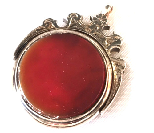 9ct gold fob - gold, blood