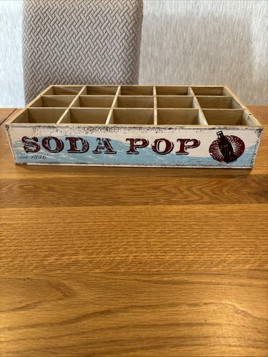 Vintage style sode pop wooden - vintage,