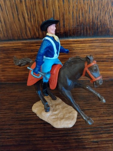 Timpo mounted 7th cavalry - mounted, us
