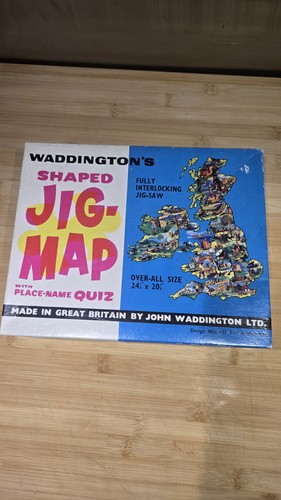 Waddington shaped jig map - jig-map, of