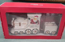 Belleek Living  'North Pole Express'  Santa Centrepiece Tealight holder