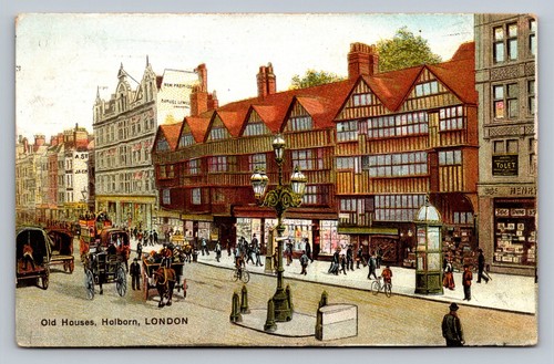 Postcard london holborn - london,