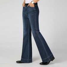 Men Slim Bell Bottom Jeans